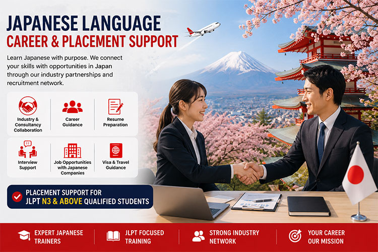 Japanese Language Course with Placement Support